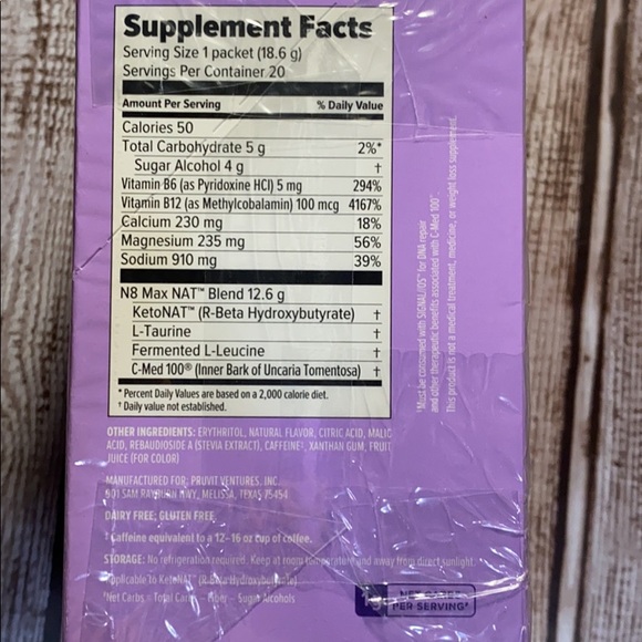 Charged Blueberry Açaí (Full box) Sealed - Picture 2 of 3